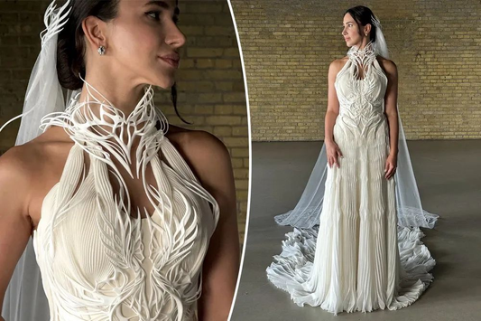 Iris van Herpen Unveils Stunning 3D Printed Wedding Dress: A Fusion of Technology and Fashion